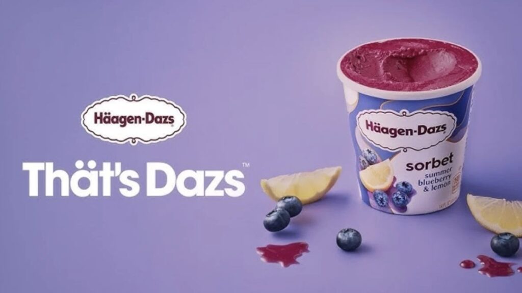 Häagen-Dazs Just Dropped a Summer Blueberry Oat Milk Dessert